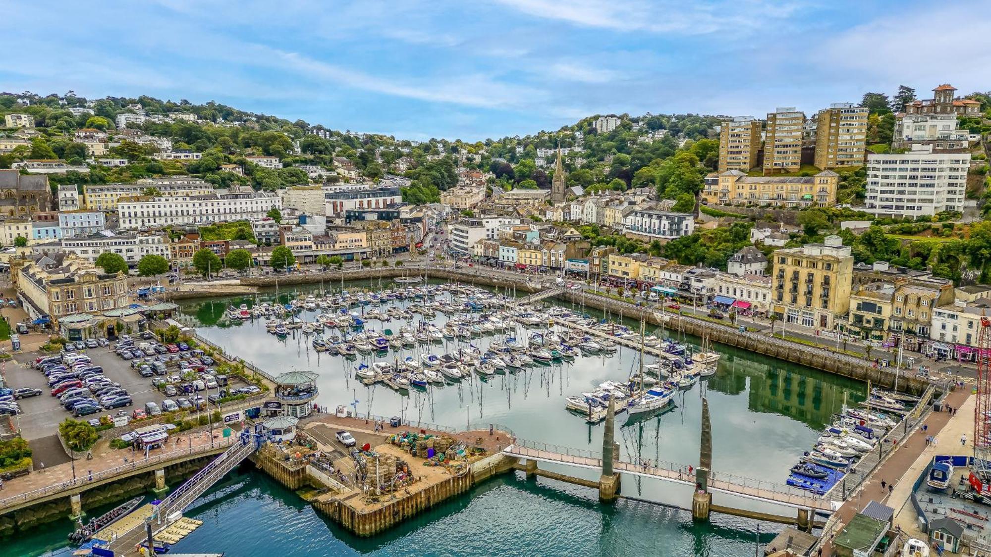 The Moorings - Stylish Duplex Apartment On Torquay Harbourside Екстериор снимка